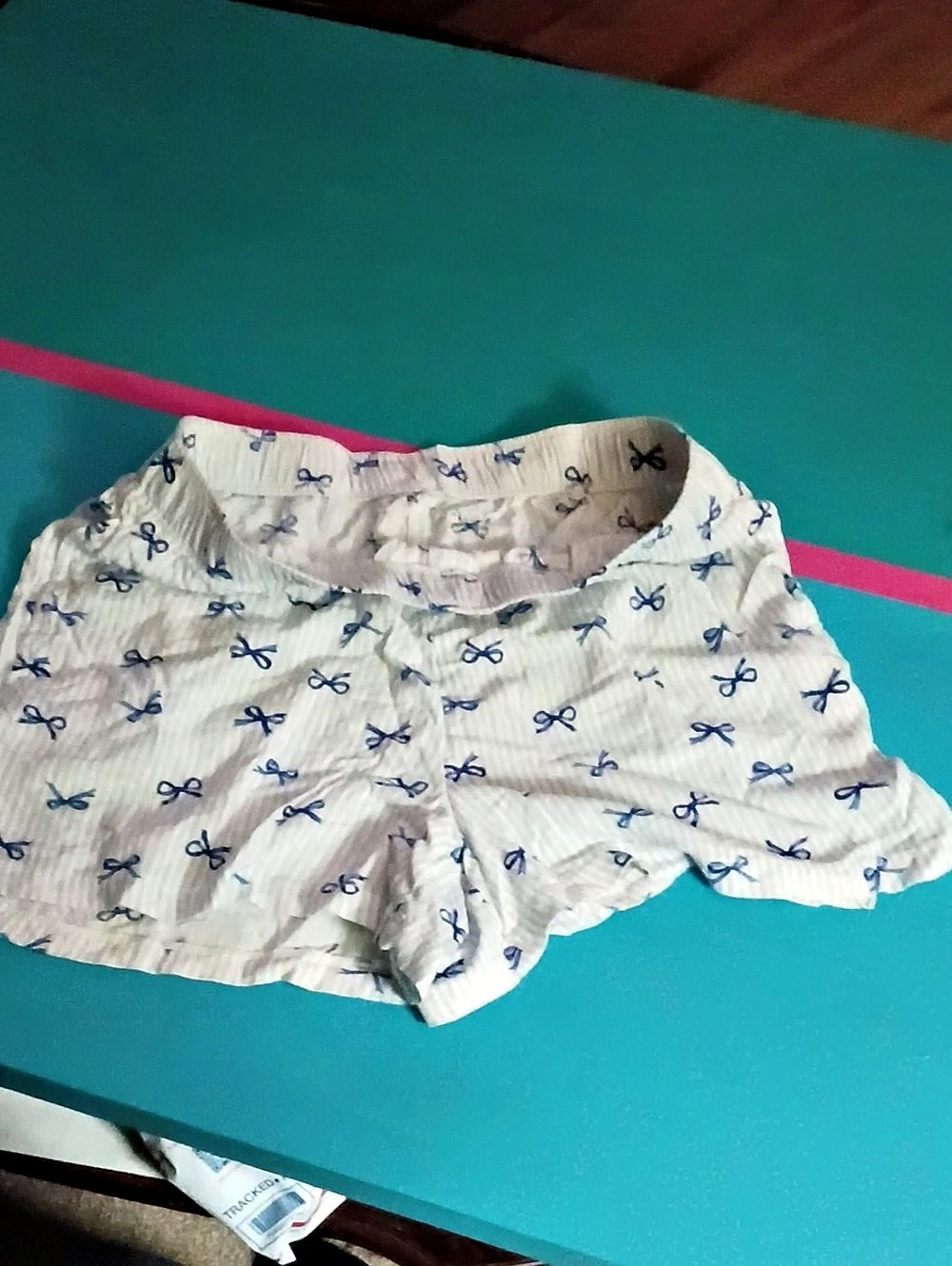 Jolie Bow Print Shorts
